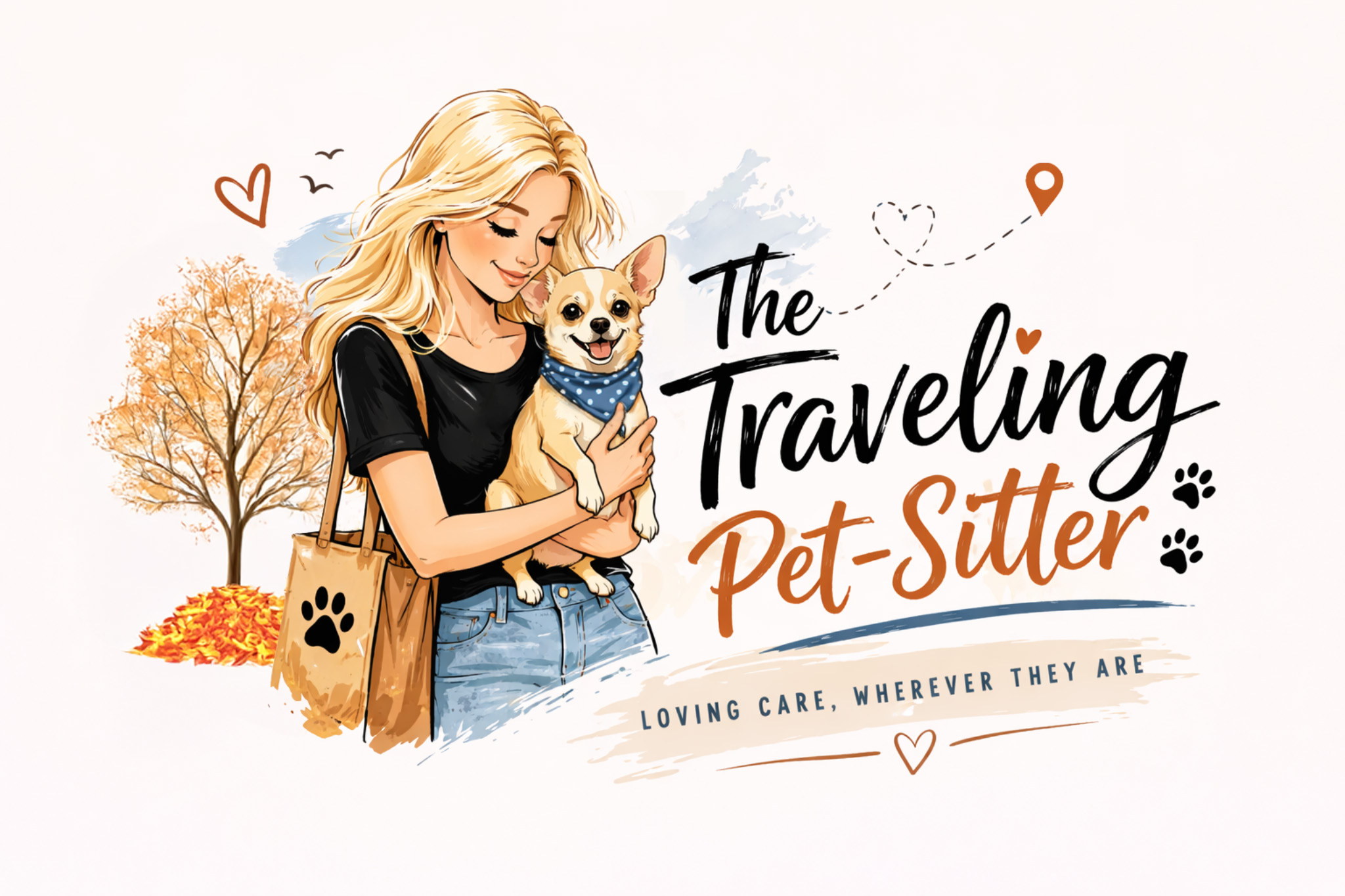 The Traveling Pet Sitter concept 2
