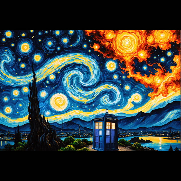 Doctor Who inspired artwork 003