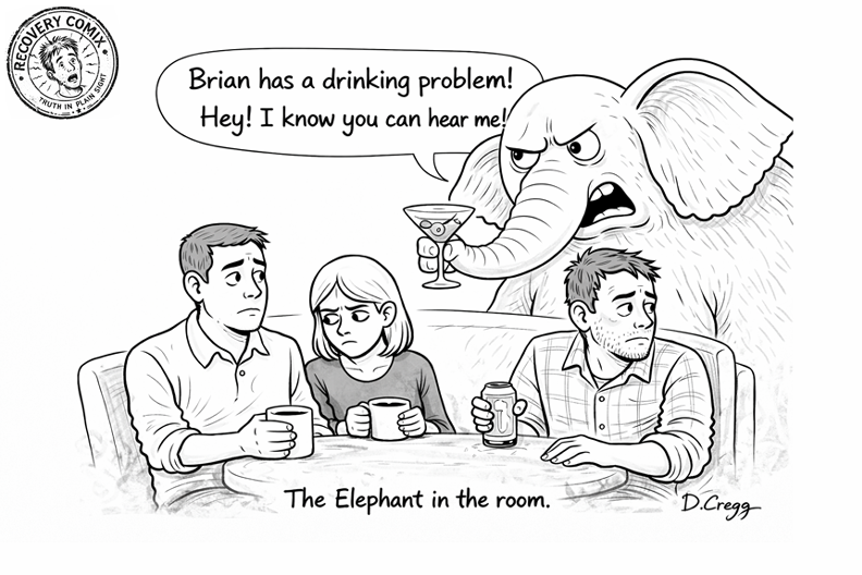 Recovery Comix Elephant