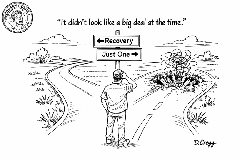 Recovery Comix Just One